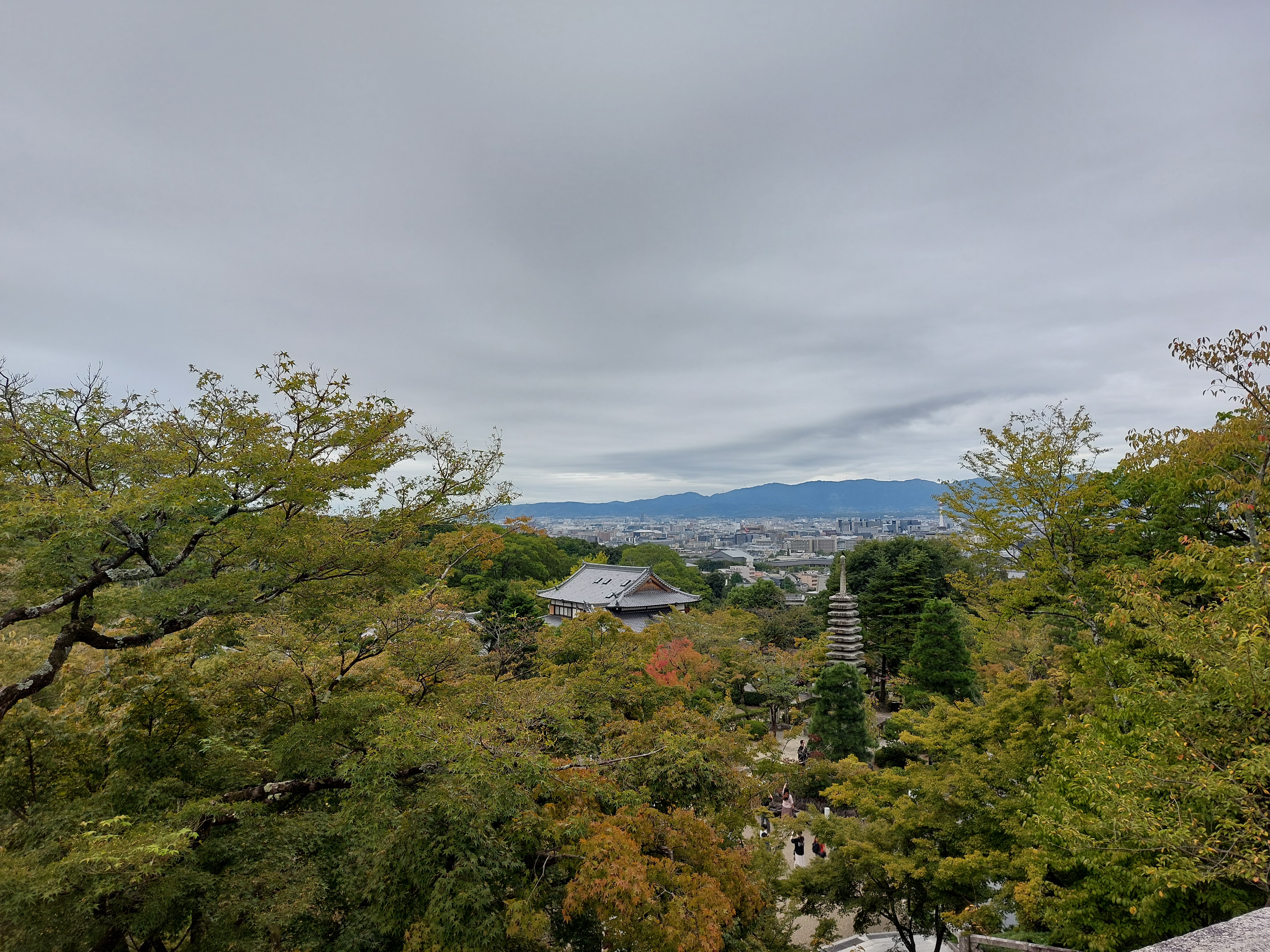 清水寺から眺め