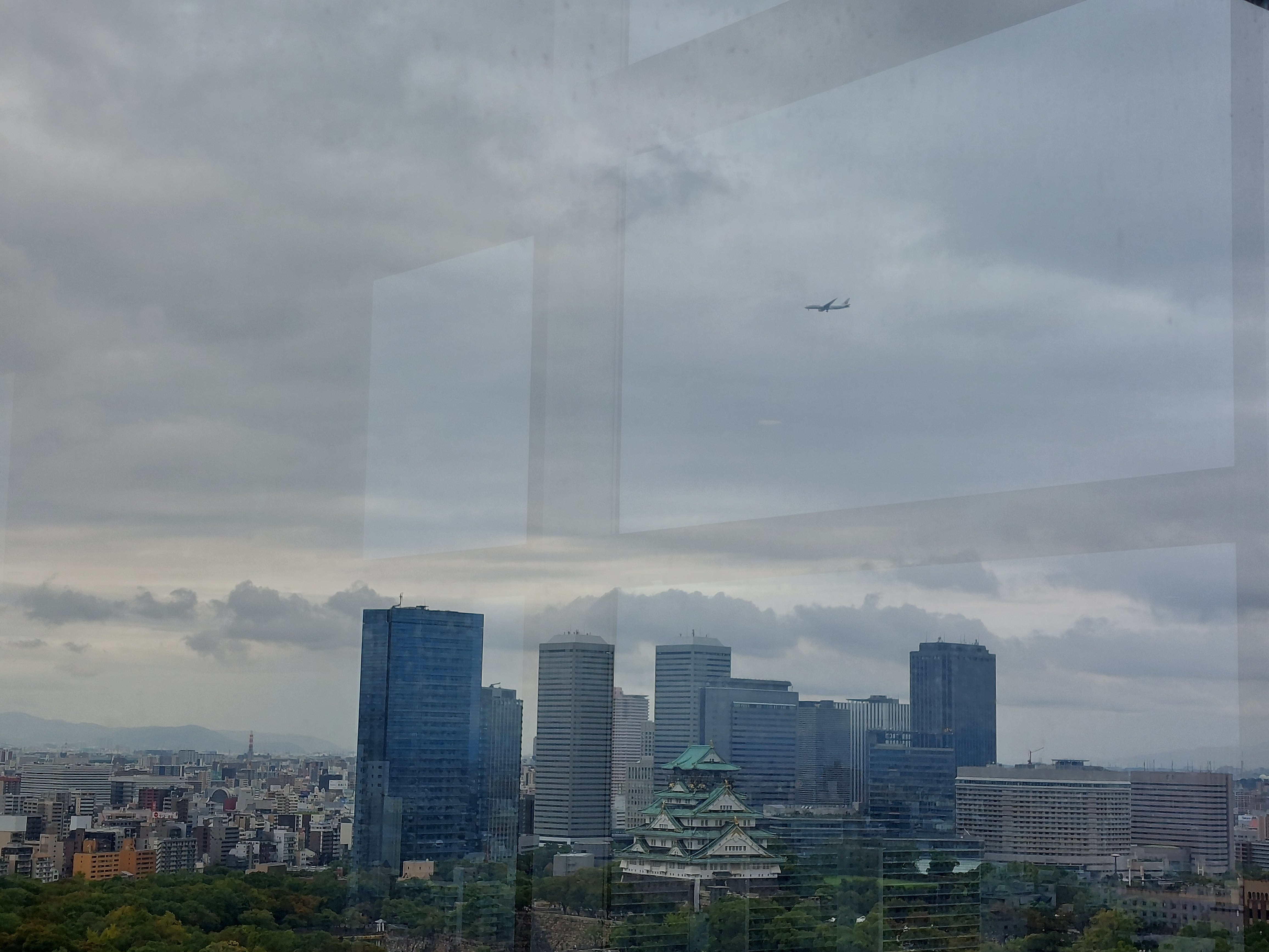 大阪歴史博物館からの眺め