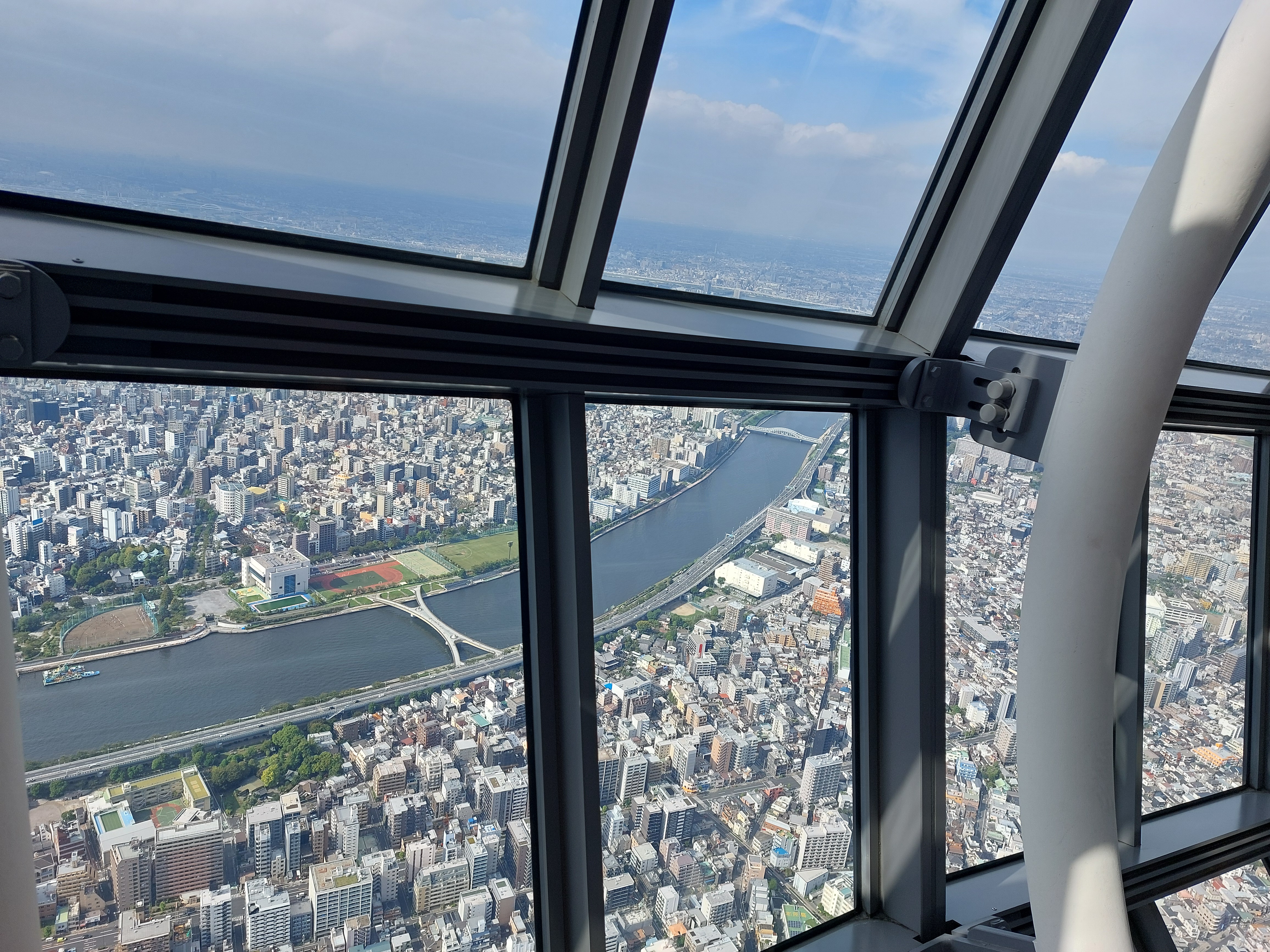 東京スカイツリーから眺め
