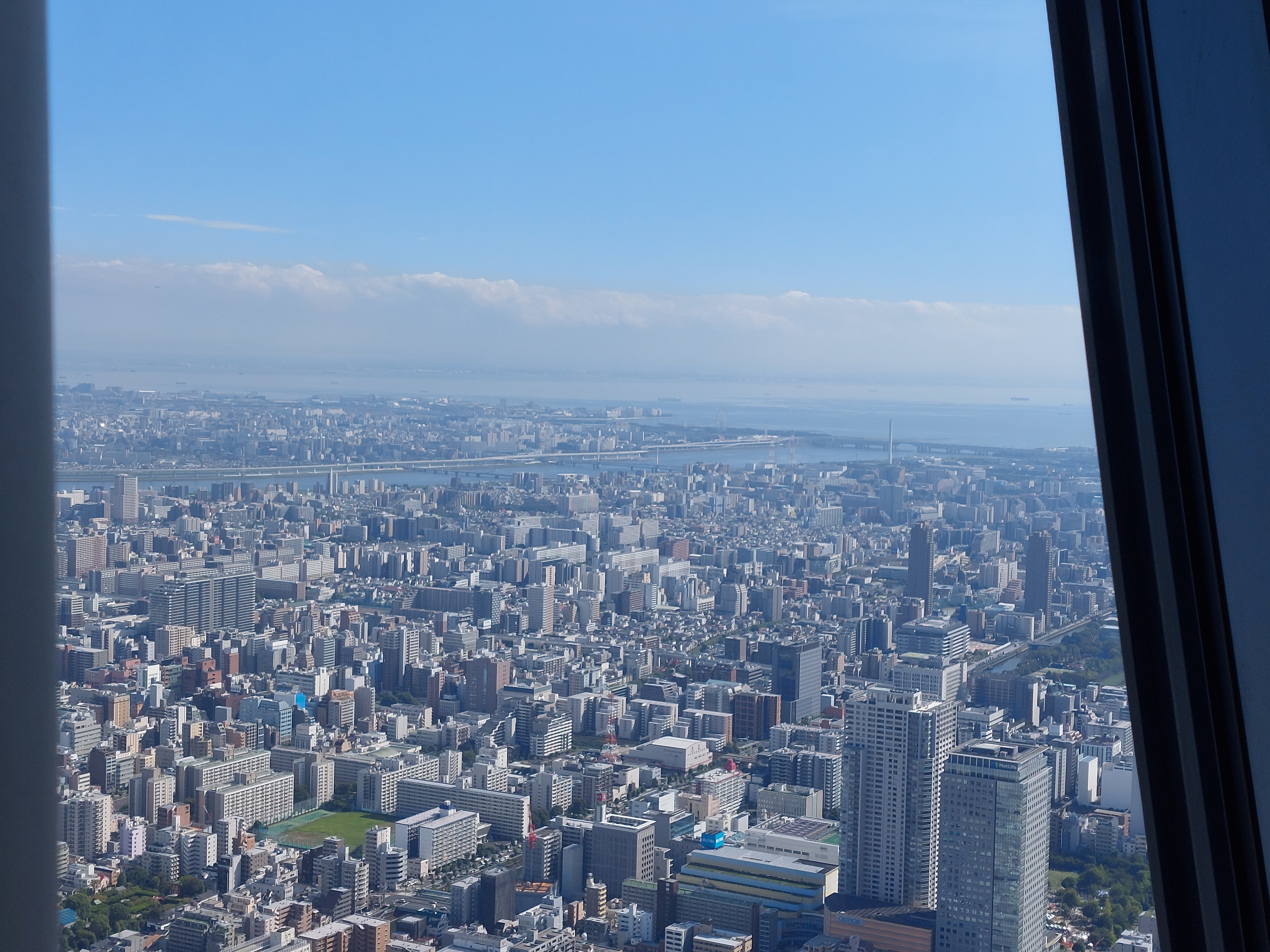 東京スカイツリーから眺め