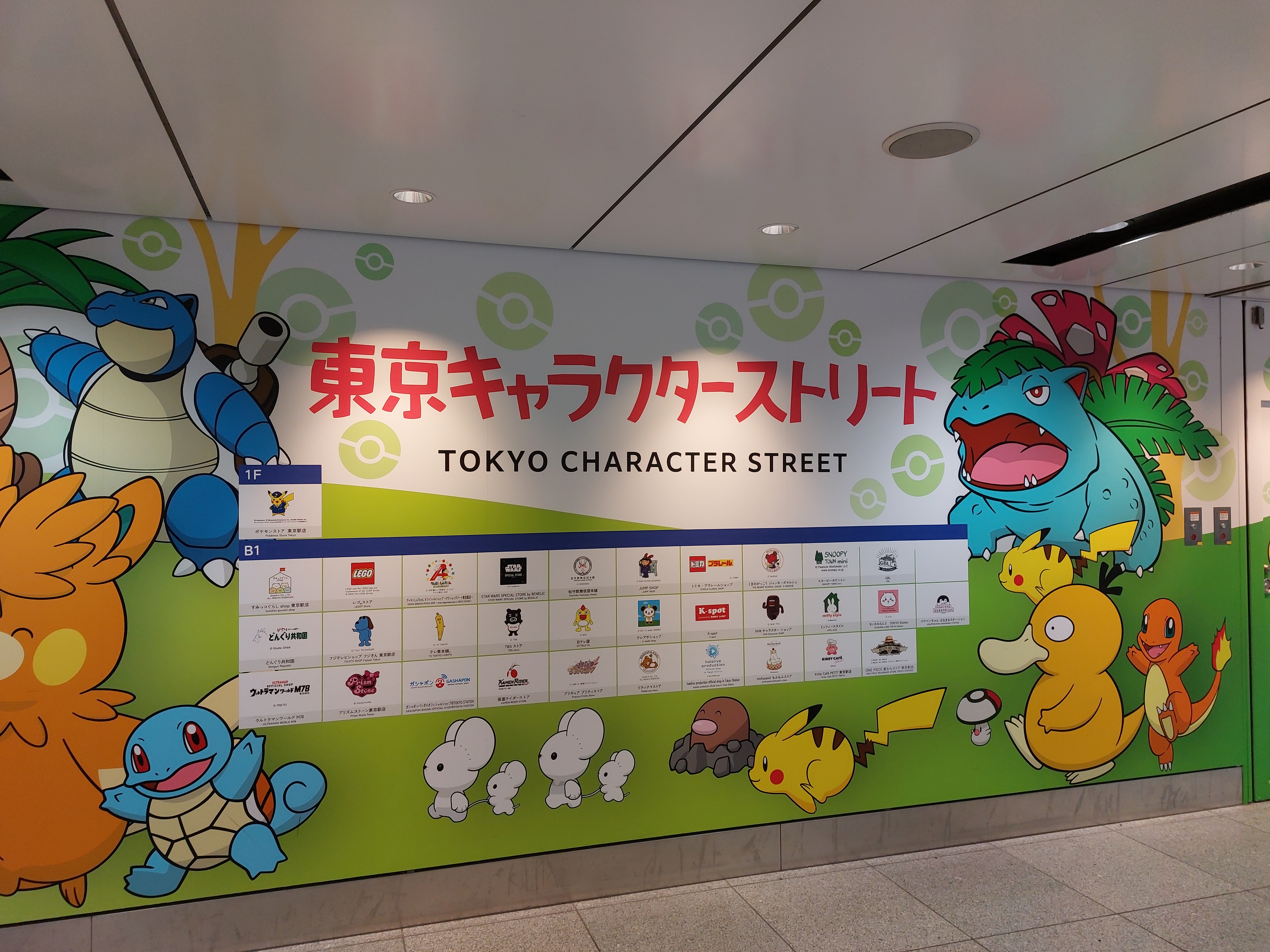 東京駅キャラクターストリート